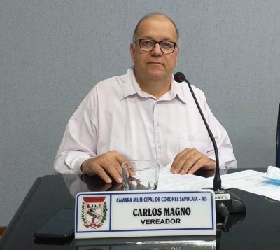 Vereador Carlão apresenta indicação pedindo à reativação da Banda Municipal.